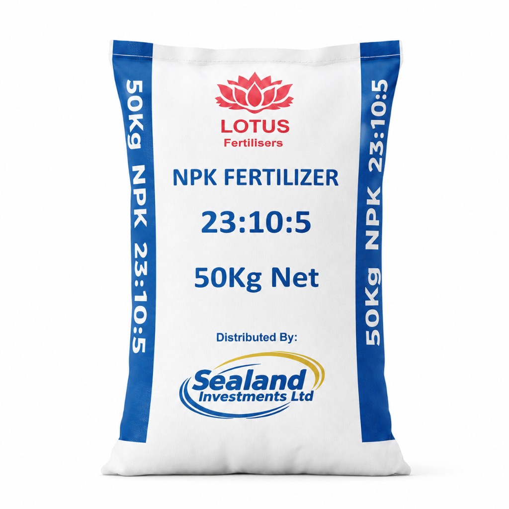 NPK 23:10:5 fertilizer bag